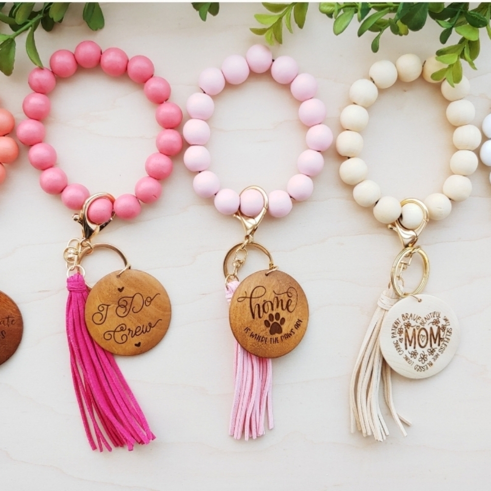 CORINTHIANS Keychain Wristlet with Laser Engraved Pendant - Corinthians - Picture 11 of 12